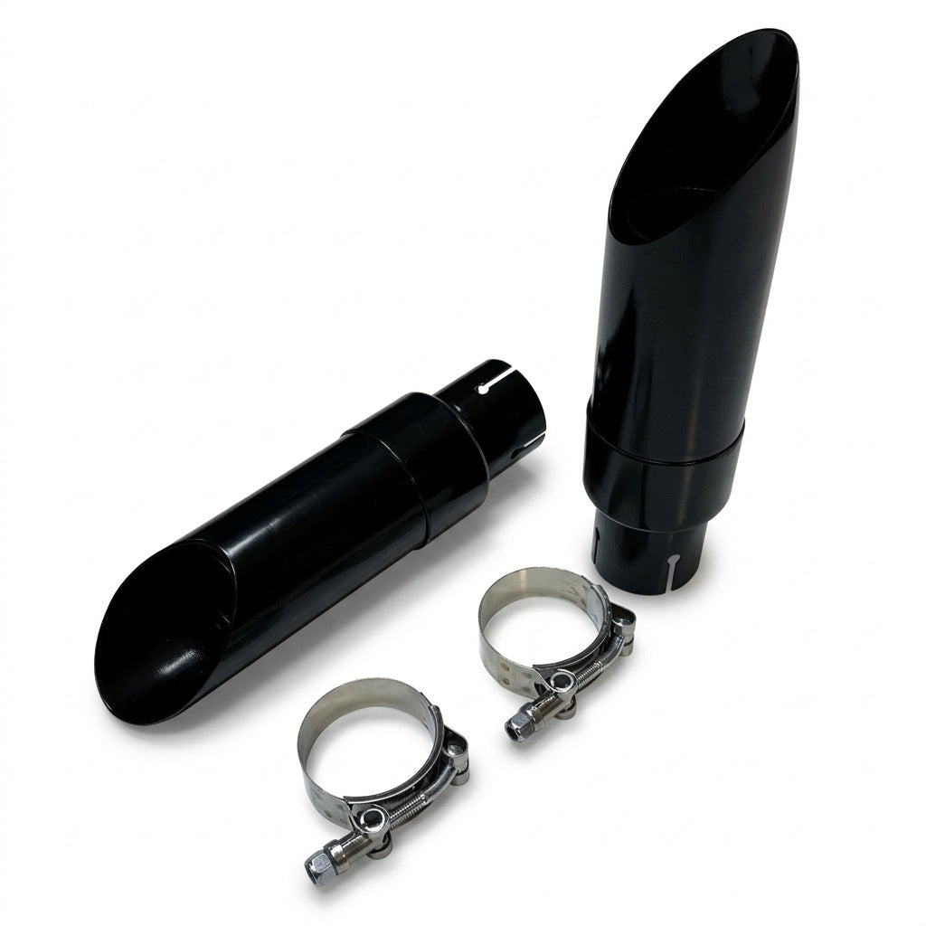 Slip-On Exhaust Tips for Victory High-Ball (2011-2017) Black