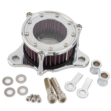 Chrome Air Intake Filter Kit for Harley Sportster 1200 XL883 Forty Eight (1991-2021)