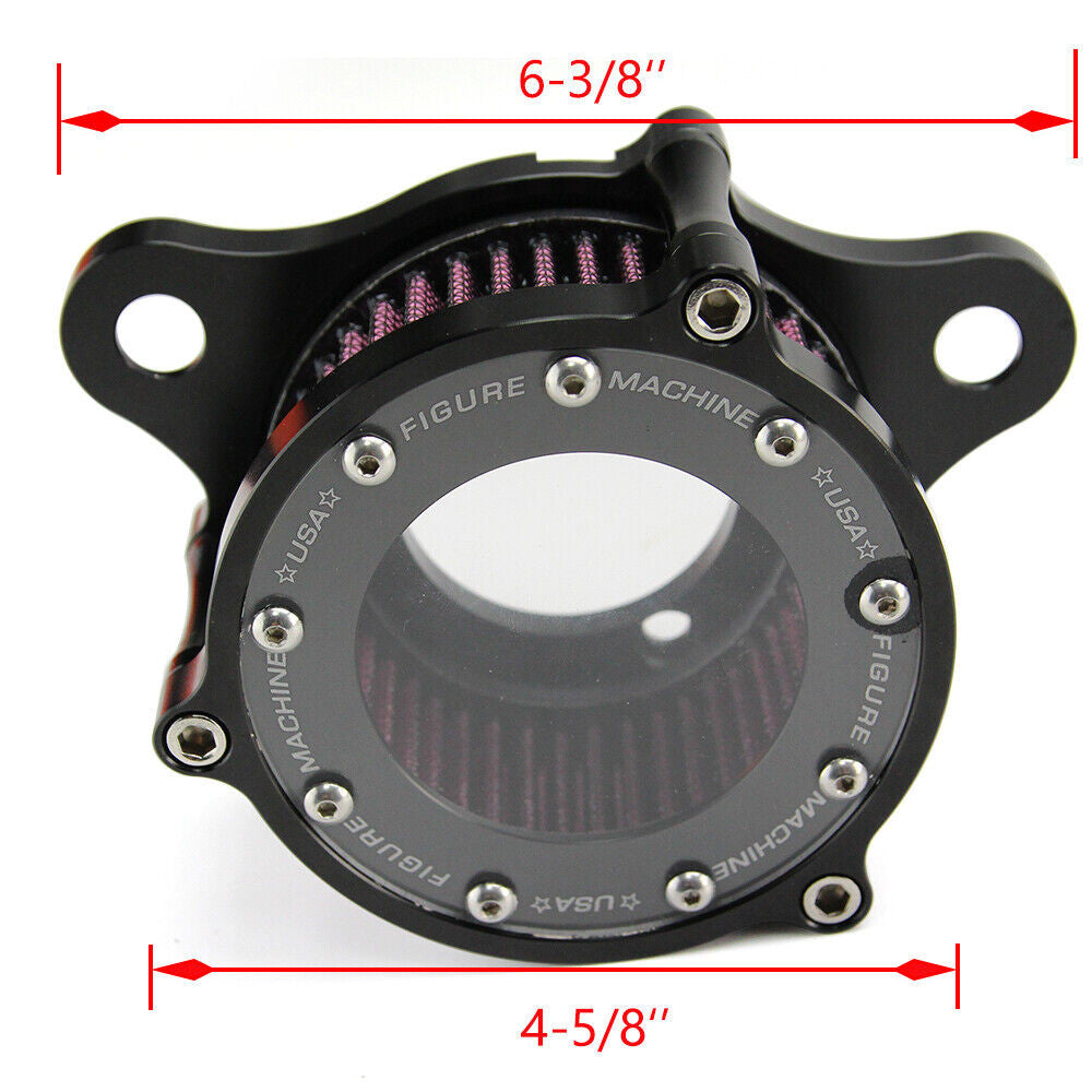 Cold Air Intake Cleaner Filter System for Harley Sportster XL883 1200 (1988-2019)