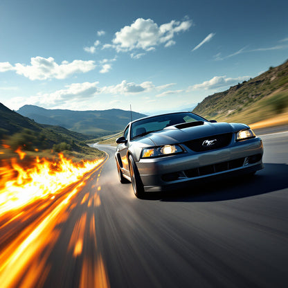 Shorty Headers for Ford Mustang (2001-2004) with 3.8L V6 Engine