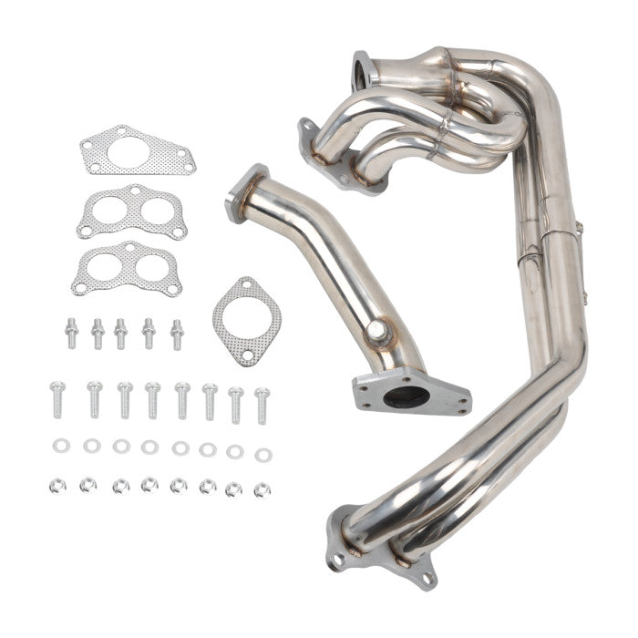 Stainless Steel Exhaust Header & Up-Pipe for Subaru Impreza WRX & WRX STI (2008-2014) 2.5L