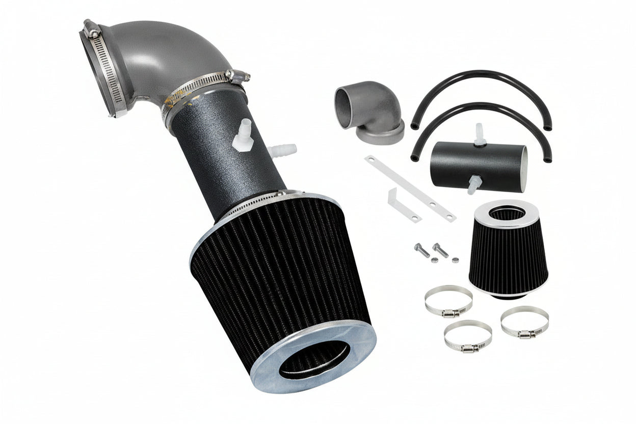 Short Ram Air Intake For Dodge Stratus (2001-2004) with 2.7L V6 Engine Grey
