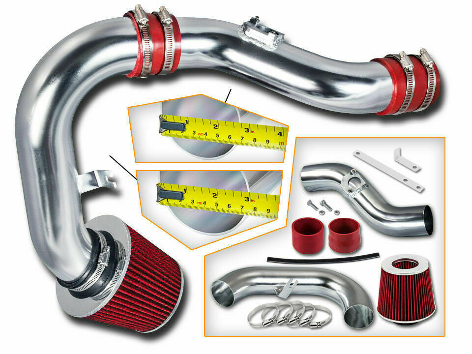 Performance Air Intake for Subaru WRX (2002-2007) 2.0L 2.5L Turbocharged Engine Red