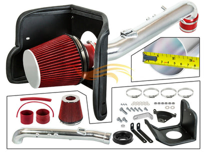 Performance Air Intake W/Heat Shield for Toyota Tacoma 2005-2020 with 2.7L L4 Engine Red