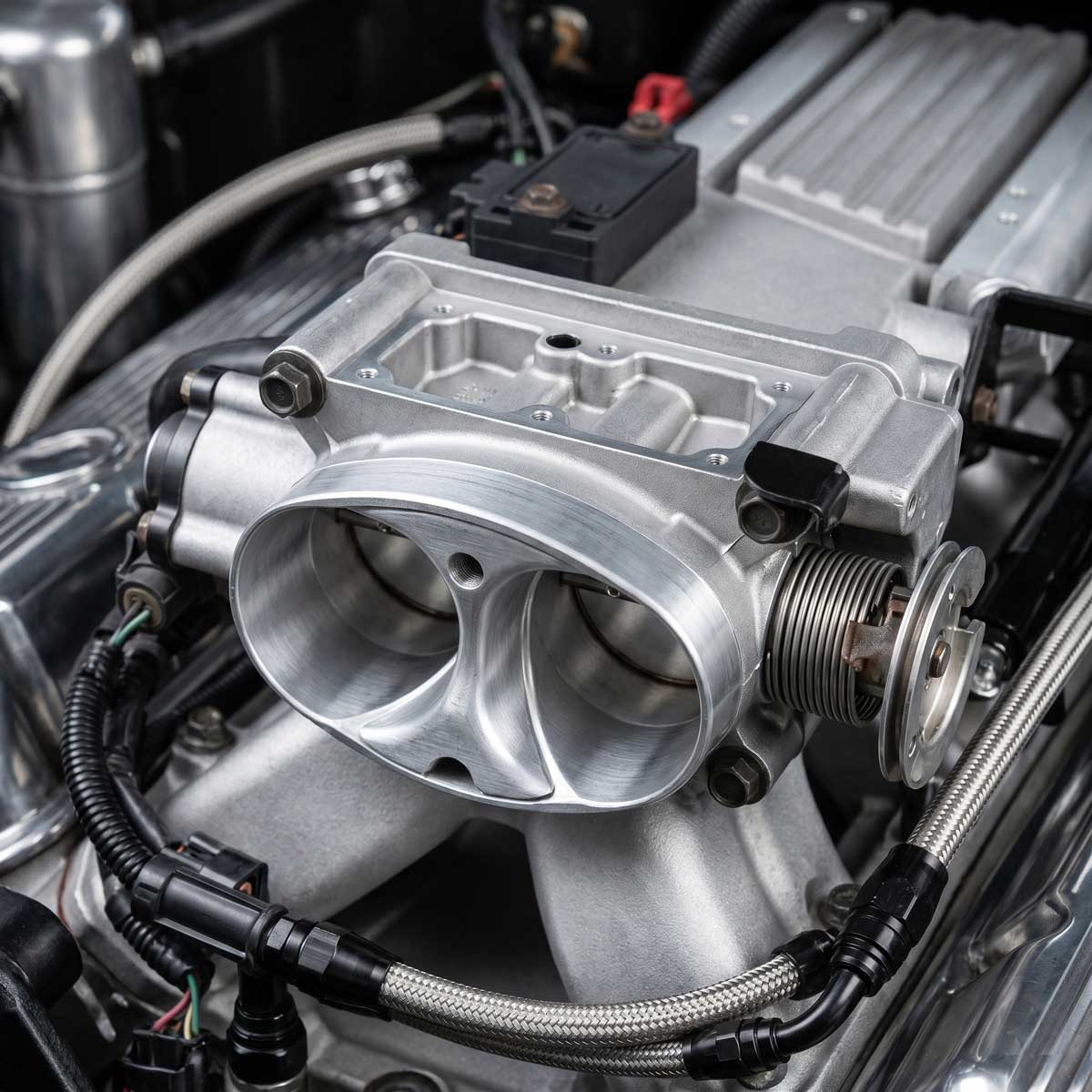 Throttle Body Flow Booster Horsepower for Chevrolet Camaro (1985-1997) 5.7L