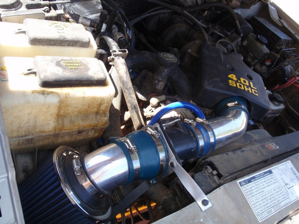 Cold Air Intake for Ford Explorer Sport Trac (2001-2003) 4.0L V6 Engine - Blue