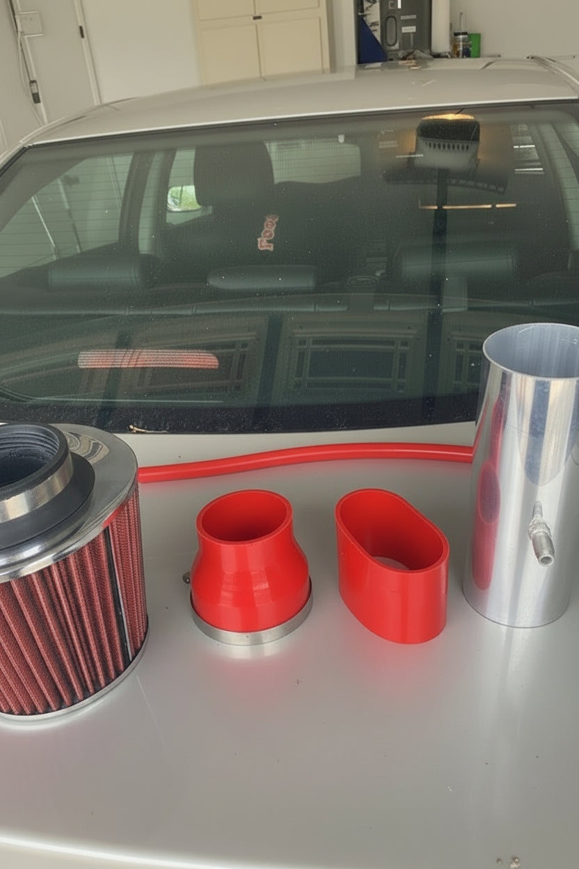 Performance Air Intake for Toyota Avalon (1995-1996) with a 3.0L V6 Engine Red