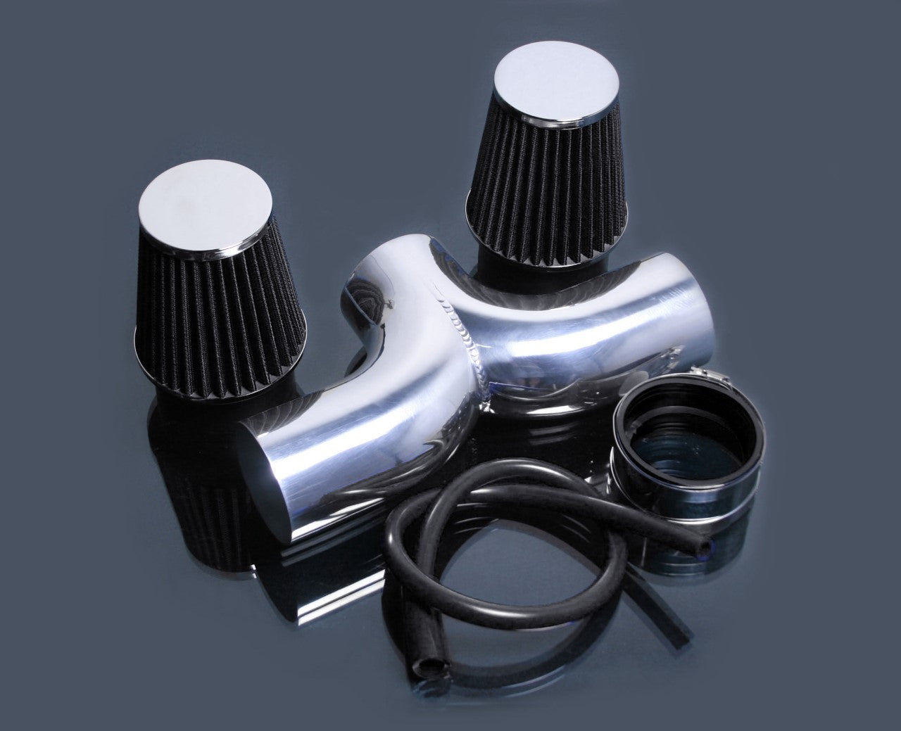 Cold Air Intake for Jeep Commander (2006-2010) 5.7L HEMI Engine Black Twin