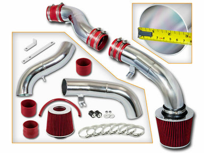 Cold Air Intake For Hyundai Tiburon (2003-2007) with 2.7L V6 Engine Red