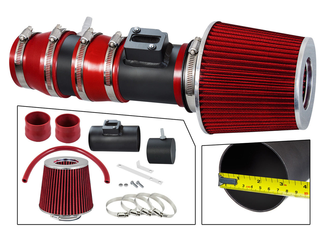 Short Ram Air Intake For For Acura TL (2007-2014) 3.5L V6 & (2010 TL) AWD 3.7L V6 Engines