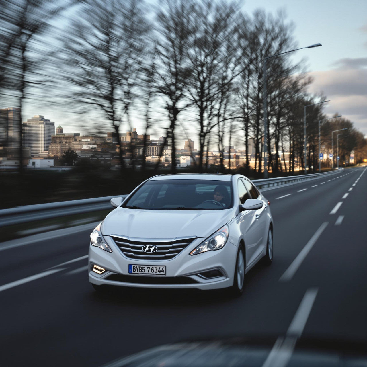 Cold Air Intake Kit for Hyundai Sonata (2011-2014) with 2.0L Turbo Engine Black