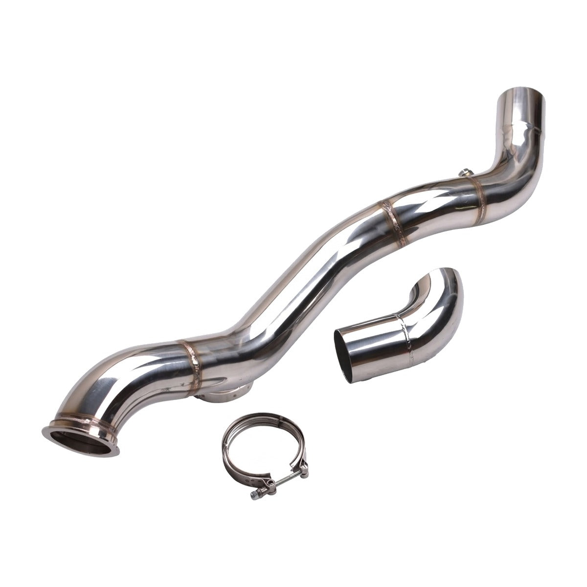 Turbo Exhaust Downpipe Tube for Chevrolet Silverado (1999-2013) 4.8L 5.3L 6.0L