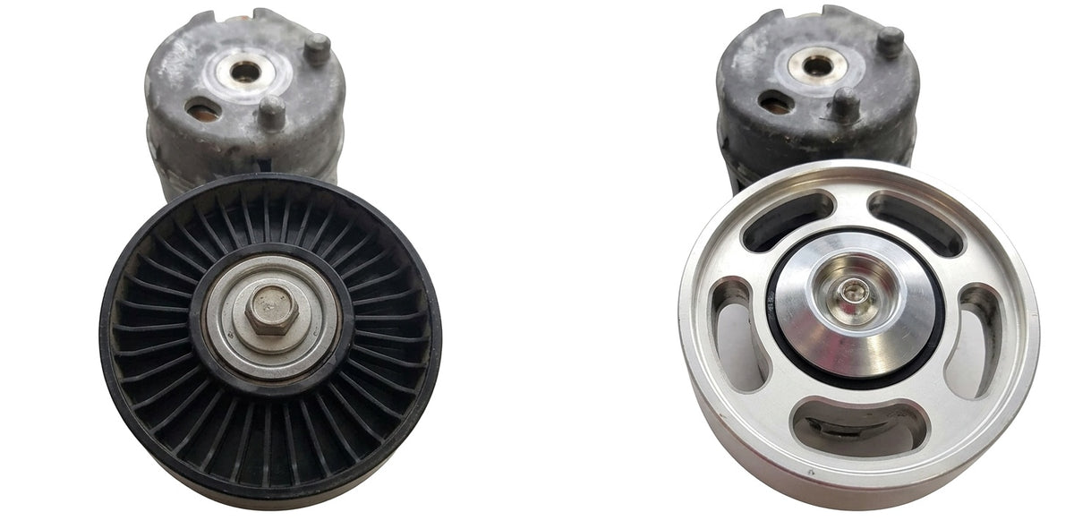 Upgraded Billet 2 Piece Idler Kit for Land Rover Range Rover Range Rover Sport (2010-2024) 3.0L 5.0L