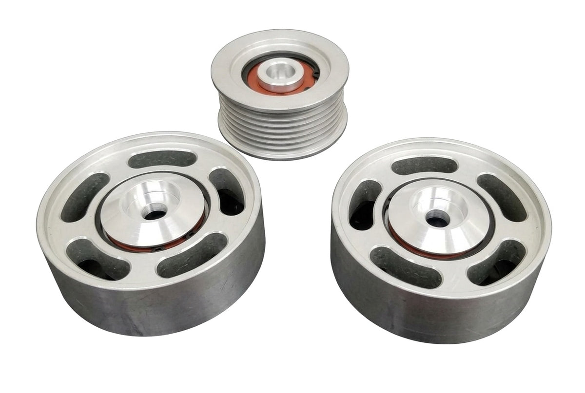 Upgraded Billet 3 Piece Idler Kit for Chrysler Crossfire SRT6 (2004-2008) 3.2L