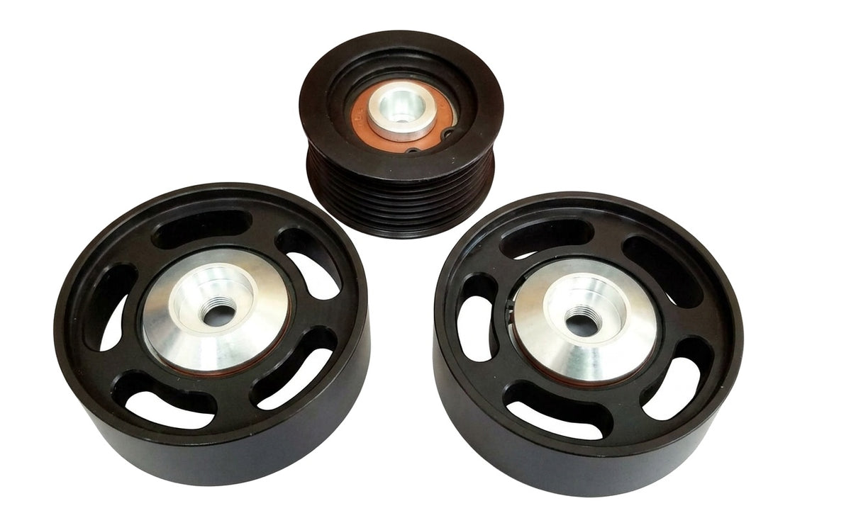 Upgraded Billet 3 Piece Idler Kit for Mercedes Benz C-Class SLK-Class C32 SLK32 (2002-2004) 3.2L