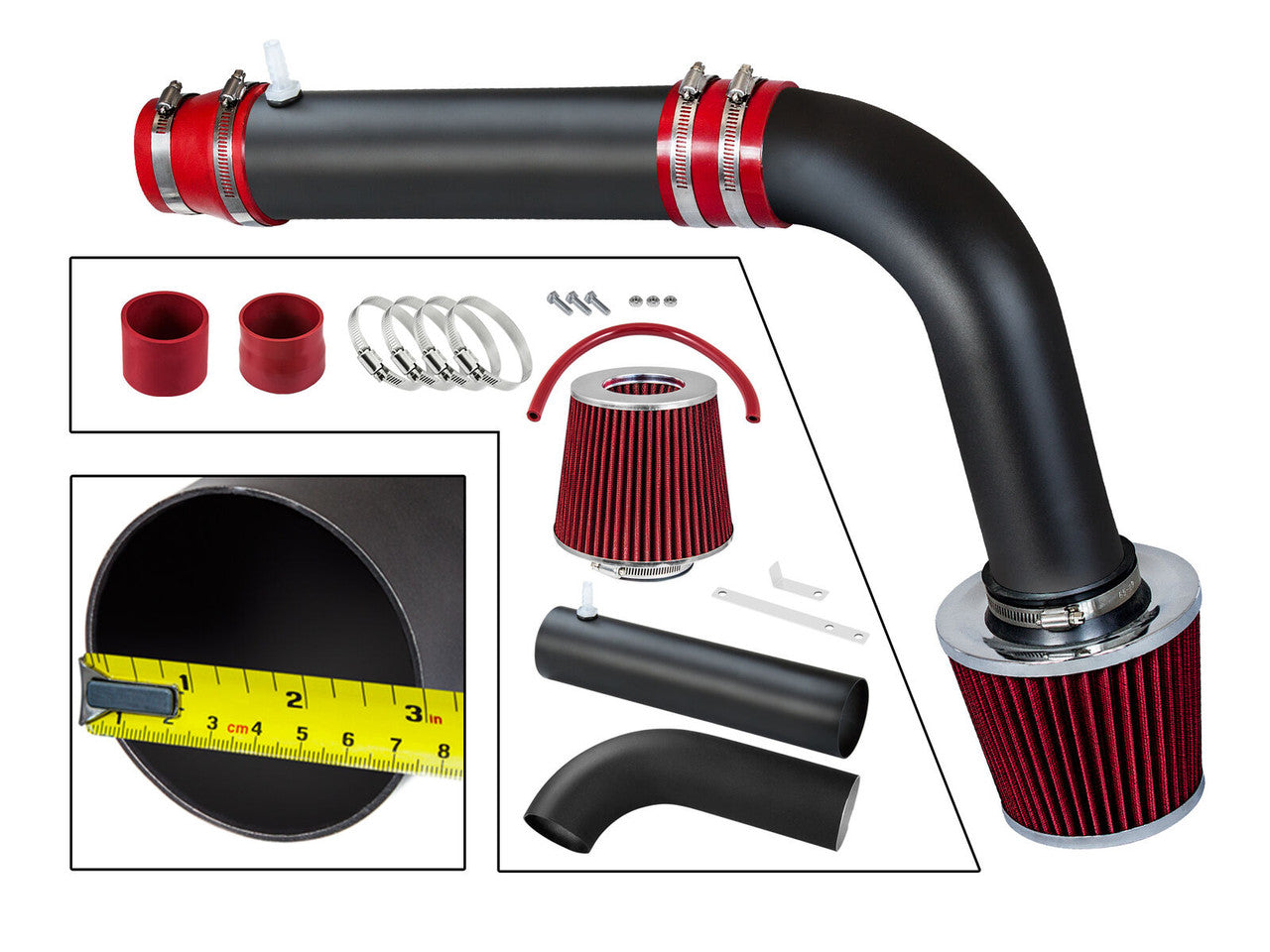 Cold Air Intake For Hyundai Veloster / Accent (2011-2017) with 1.6L GDi L4 Engine