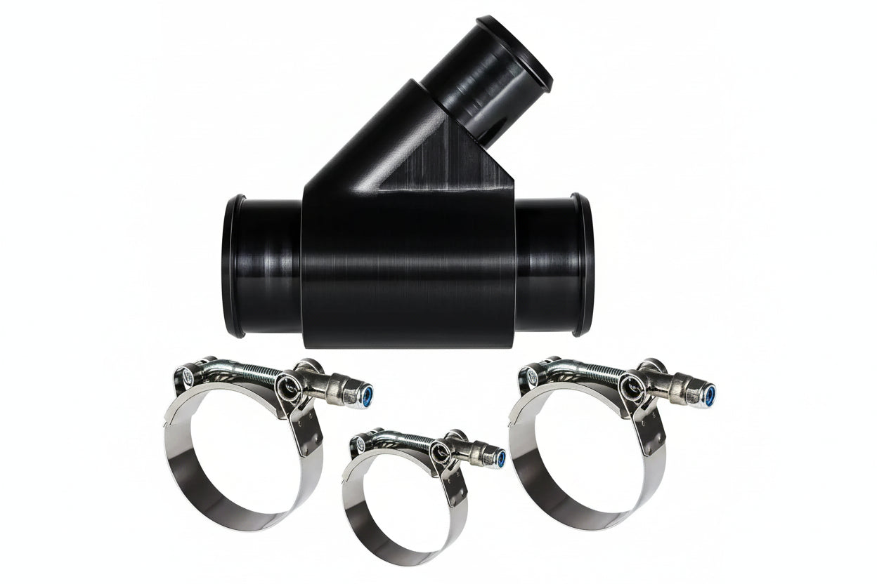 Weldless Dual Radiator Coolant Y-Pipe For Dodge RAM (2013-2019) 6.7L Cummins
