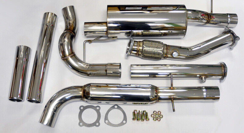 Stainless Steel 3" Catback Exhaust For VW Beetle / Golf GTi /Jetta MK4 (1999-2004) 1.8L Turbo