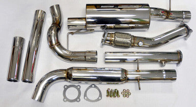 Stainless Steel 3" Catback Exhaust For VW Beetle / Golf GTi /Jetta MK4 (1999-2004) 1.8L Turbo Default Title