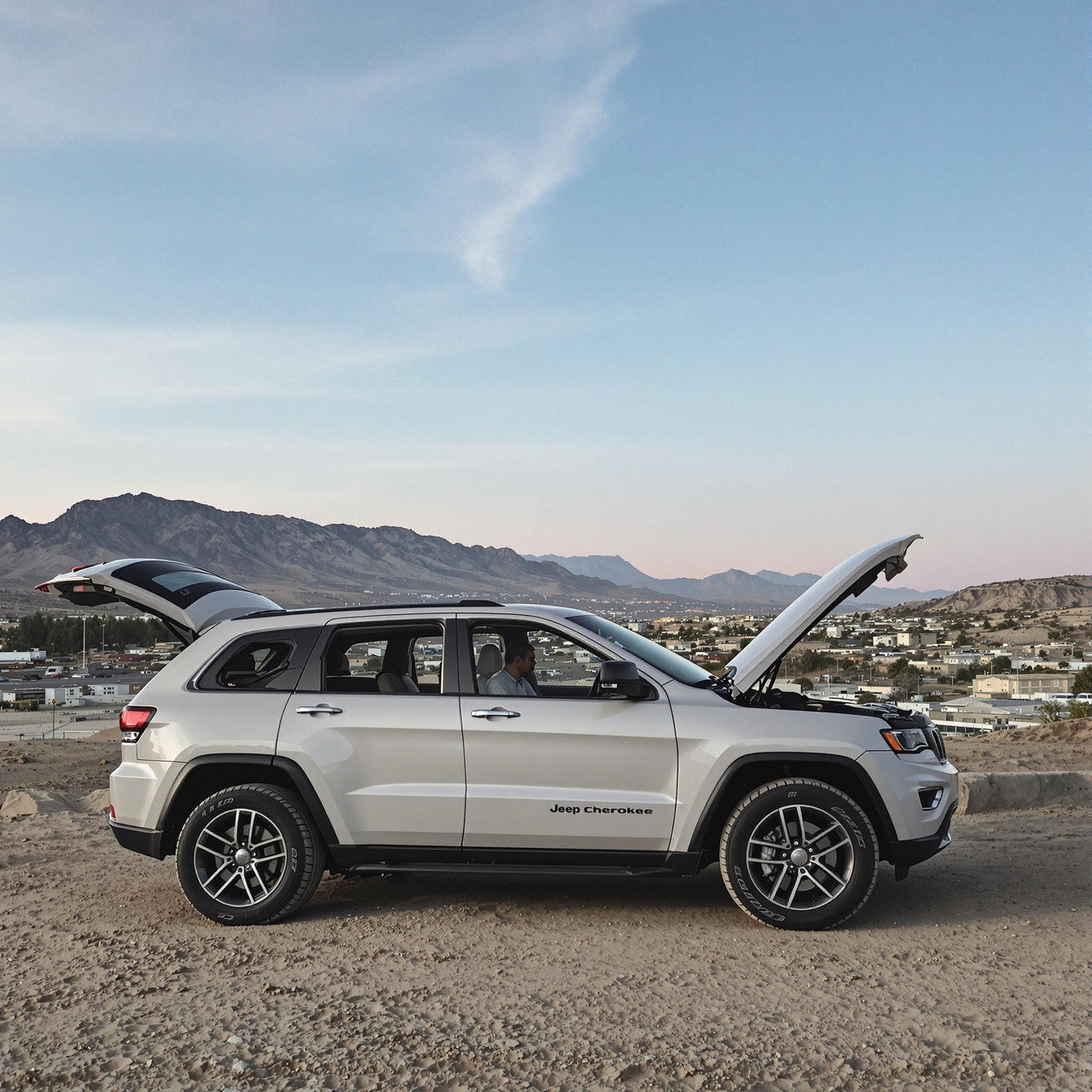 Performance Air Intake W/Heat Shield For Jeep Grand Cherokee (2016-2022) with 3.6L Engine Black